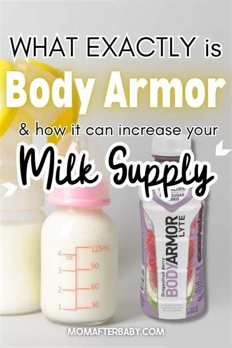 body armor for breastfeeding|Body Armor Drink and Breastfeeding – Mom After Baby.